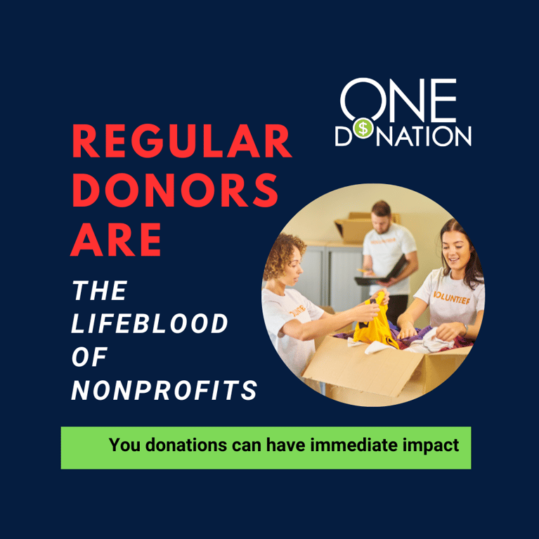 Why Charities Need Regular Donors